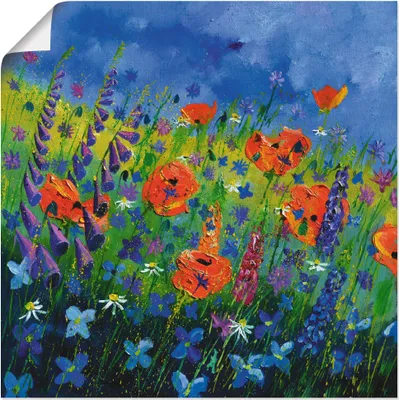 Produktbild von ARTland Poster Mein Garten Größe: 70x70 cm