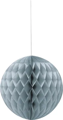 Produktbild von Wabenball Dekoration Silber 20cm