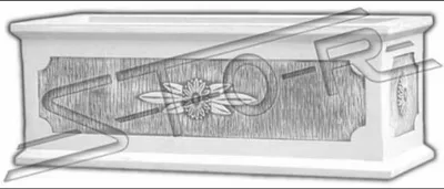 Produktbild von Blumenkübel Pflanz Kübel Dekoration Figur Blumentöpfe Garten Vasen Gefäss 566