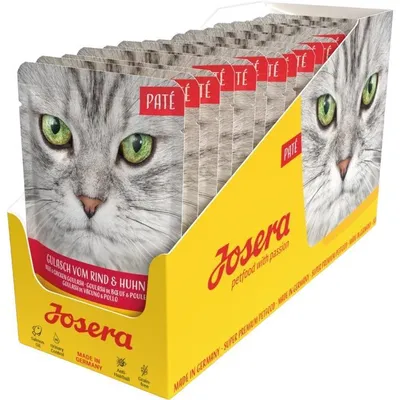Produktbild von Josera Paté Gulasch vom Rind & Huhn 85 g