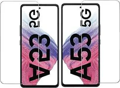Produktbild von ino 2x Schutzglas kompatibel mit Samsung Galaxy A53 Panzerglas  Panzerfolie Displayschutzglas Schutz Glasfolie Displayglas 9H