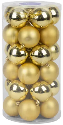Produktbild von MAGICHOME WEIHNACHTSKUGELN, 30 St., Gold, 6 cm