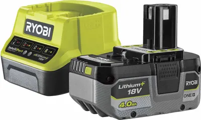 Obrázok produktu pre Nabíjačka + lítiová batéria Ryobi ONE+ RC18120-140X/ 18V 4,0Ah