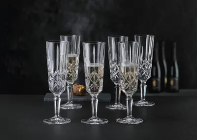 Produktbild von NACHTMANN 104896 NOBLESSE Champagnerglas 6er Set