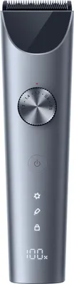 A close-up studio shot of a Xiaomi hair clipper against a white background.