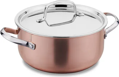 Zdjęcie produktu dla Korkmaz Divani - miedziany garnek 24 cm