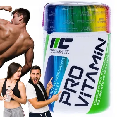 Obrázek produktu pro MULTIVITAMIN COMPLEX vitamíny A D E minerály Muscle Care ProVitamin 90tab