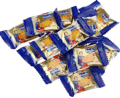 Produktbild von Prinzen Rolle Minis Kakao Kekse mit leckerer Milchcreme Füllung 1200g