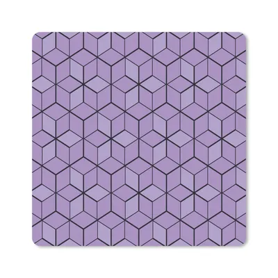 Produktbild von MuchoWow® Mauspad Mousepad 3D - Muster - Blöcke 20x20 cm - Mousepads - Maus Mat - Pad - Mausunterlage - Desk Mat - Bureauartikeln