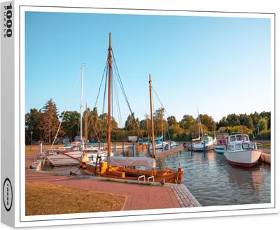 Produktbild von raxxa Premium-Puzzle "Hafen Fuhlendorf", 1000 Teile