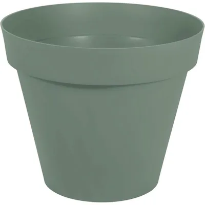 Image de Pot de Fleurs Toscane - Vert Laurier - Diam 79 x H 66 cm - 170 L - Recyclé 98 % - Fabrication Française