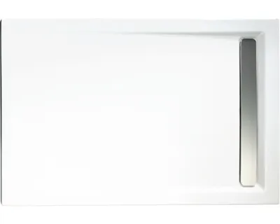 Produktbild von SCHULTE Duschwannen Komplettset Extra-flach 120 x 80 x 2.5 cm alpinweiß glatt D202812 04 41
