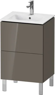 Produktbild von DURAVIT LC667108989 WTU L-Cube bodenstehend, 2 Auszüge