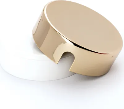 Immagine prodotto di Scatola di giunzione in metallo, scatola da soffitto, calotta, coperchio del distributore per lampada, 70 mm, oro