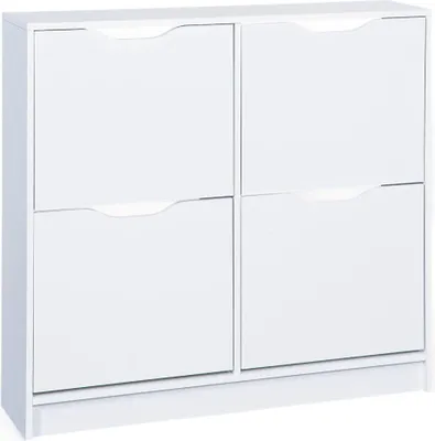 Immagine prodotto di Gagliole - Scarpiera, 90x100x25h cm Bianco, 8 Vani