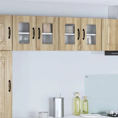 Produktbild von "Schlussverkauf" Küchenschrank/Sideboard - 1 pc - Aufbewahrungsschrank moderne - Kalmar Sonoma-Eiche 60x31x40 cm Holzwerkstoff  C10321