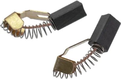 Produktbild von vhbw 2x Kohlebürste 6,25 x 8 x 16 mm Ersatz für Metabo 34301118, 316033640, 34301079, 34301001 für Elektrowerkzeug