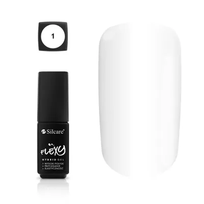 Produktbild von Silcare Flexy Hybridnagellack für Nägel 01, 4,5g