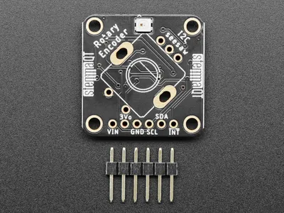 Produktbild von Adafruit I2C QT Rotary Encoder with NeoPixel STEMMA QT Qwiic