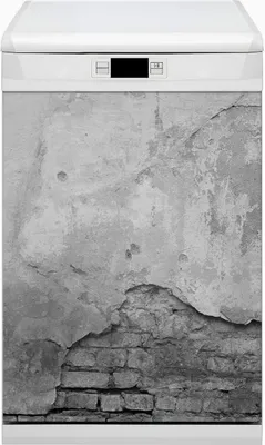 Produktbild von Magnet für Spülmaschine Abwaschbar 45x80 cm Magnet für Spülmaschine Magnetmatte Dekor - Alte Wand