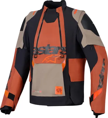 Produktbild von Alpinestars Harok Pro Drystar XF wasserdichte Motorrad Textiljacke, schwarz/orange, XL