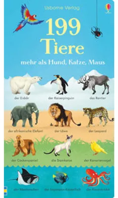Obrázok produktu pre 199 Tiere aus aller Welt: Das große Tierbuch für Vorschulkinder und Grundschüler ab 5 Jahren