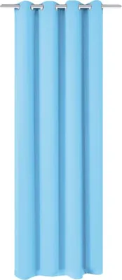 Produktbild von Verdunkelungsvorhang mit Metallösen 270 x 245 cm Türkis