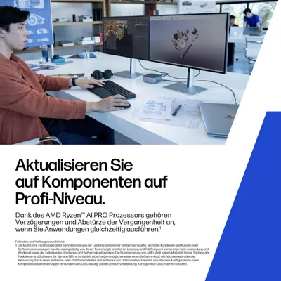 Produktbild von ZBook 8 G1ak (A3ZT2ET) (silber, AMD Ryzen AI 7 PRO 350, AMD Radeon 860M, 32 GB DDR5, 1 TB (1 TB SSD), Windows 11 Pro)