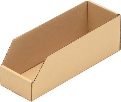 Produktbild von 50 Regalkartons 300 x 100 x 100 mm Sortierboxen Lagerboxen Aufbewahrung Wellpappe