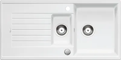 Zdjęcie produktu dla Zlewozmywak wbudowywany BLANCO ZIA 6 S Silgranit | biały