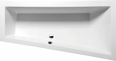 Obrázok produktu pre ANDRA R SLIM asymetrická vaňa 180x90x45cm, biela