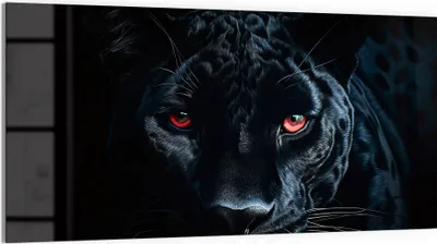 Produktbild von DEQORI Glasbild Echtglas 100x50 cm 'Mystische Anmut' Wandbild Bild modern Deko