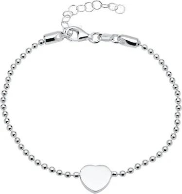 Produktbild von Armband 925er Silber Herzanhänger