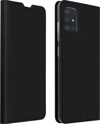 Obrázek produktu pro Dux Ducis, flipové pouzdro s držákem na karty a stojánkem Samsung Galaxy A51, černé