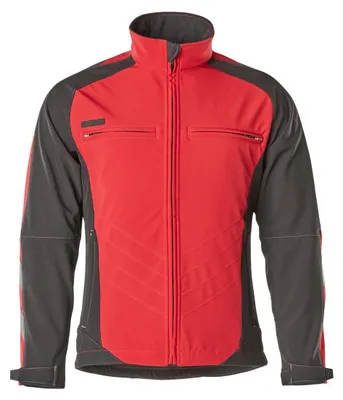 Immagine prodotto di MASCOT® Herren Softshelljacke DRESDEN rot Größe XS