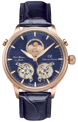 Produktbild von Carl von Zeyten Herrenarmbanduhr Durbach CVZ0060RBLS Automatik Limited Edition 420/999