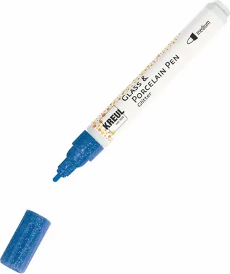 Zdjęcie produktu dla Kreul Glitter 'M' Marker permanentny Blue 1 szt.