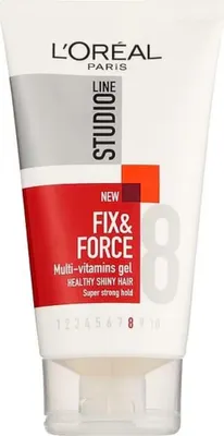 Image de L'Oréal Paris - Studio Line Essentials - Fix & Force - Gel - Super Strong - 150 ml - 1 pièce