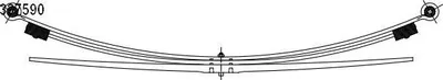 Produktbild von Federnpaket LS GERMANY 337590-LS
