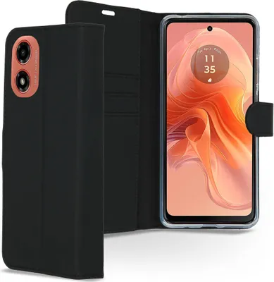 Immagine prodotto di Custodia a libro in TPU Accezz Wallet per Motorola Moto G04 / G24 - Nero
