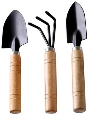 Obrázek produktu pro Mini sada zahradního nářadí (3 ks), zahradní nářadí pro výsadbu, sada zahradního nářadí