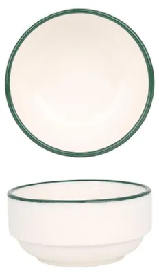 Produktbild von Rinart Servierschale - Green Edge - Porzellan - 8 cm