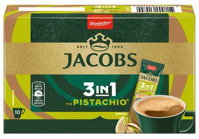 Produktbild von Jacobs 3in1 Typ Pistachio 10er
