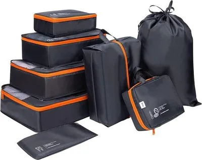 Imagen del producto de Organizador para maletas de viaje - Práctico accesorio para viajes - 1 unidad -  - Poliéster - Tamaño medio