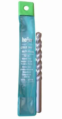 Produktbild von Heller Tools 24615 6 Masonry twist drill bit 9 mm Total length 120 mm Cylinder shank 1 pc(s)