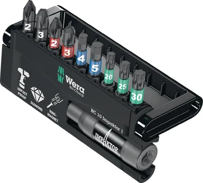 Obrázok produktu pre Wera 05057683001, 9 kusov, 25 mm