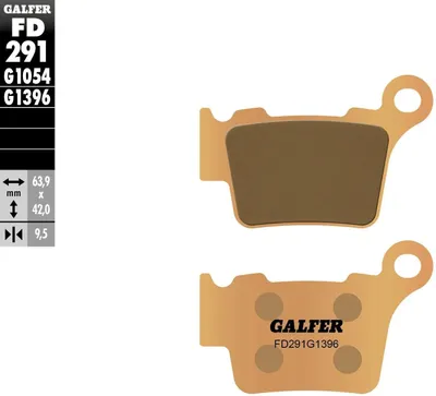 Obrázek produktu pro Brzdové destičky Galfer FD291 - G1396