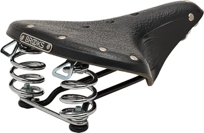 Produktbild von Brooks B67 Short Black 205 mm Stahl Fahrradsattel
