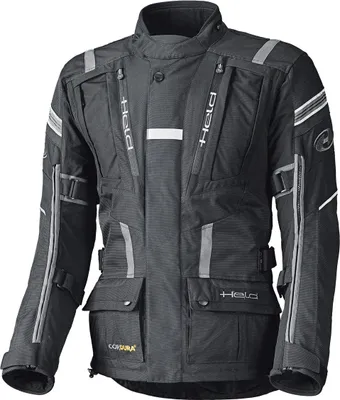 Produktbild von Held Hakuna II wasserdichte Motorrad Textiljacke, schwarz/grau, S