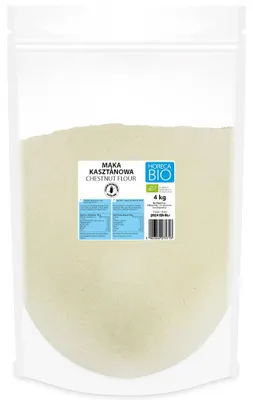 MĄKA KASZTANOWA BEZGLUTENOWA BIO 4 kg - HORECA (BIO PLANET)